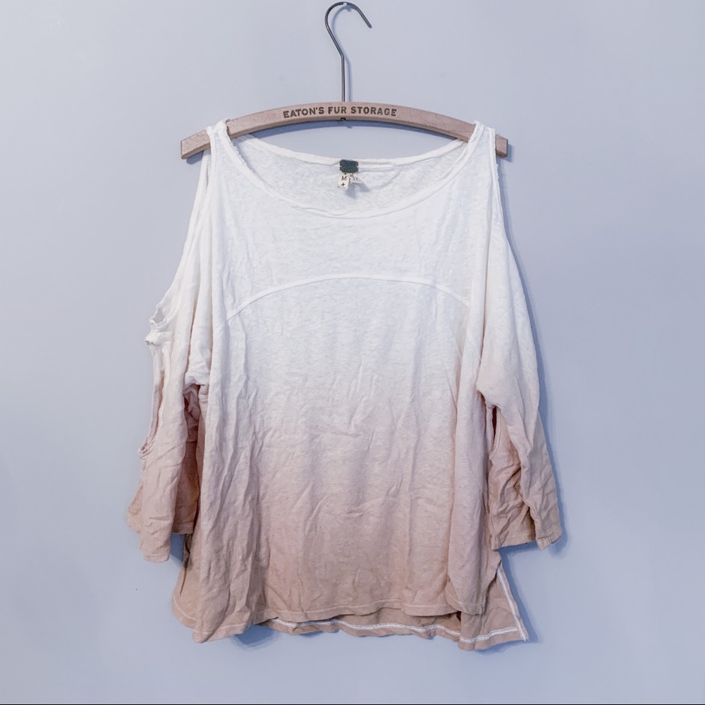 Free People Cold Shoulder Top